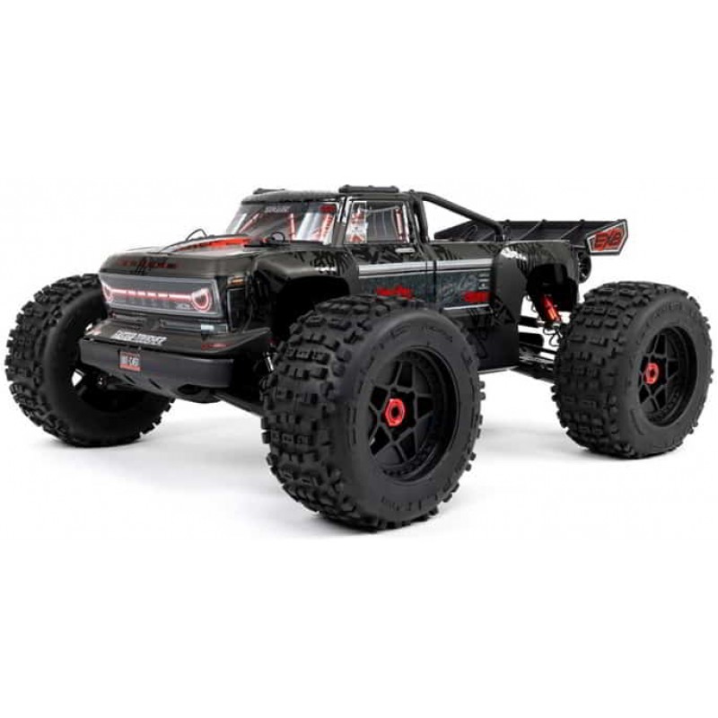 Arrma Outcast 8S BLX EXB Brushless RTR 1/5 4WD Stunt Truck (Black) w/DX3 Radio, Smart ESC & AVC