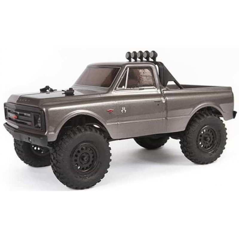 Axial 1/24 SCX24 1967 Chevrolet C10 4WD Truck Brushed RTR (Dark Silver)