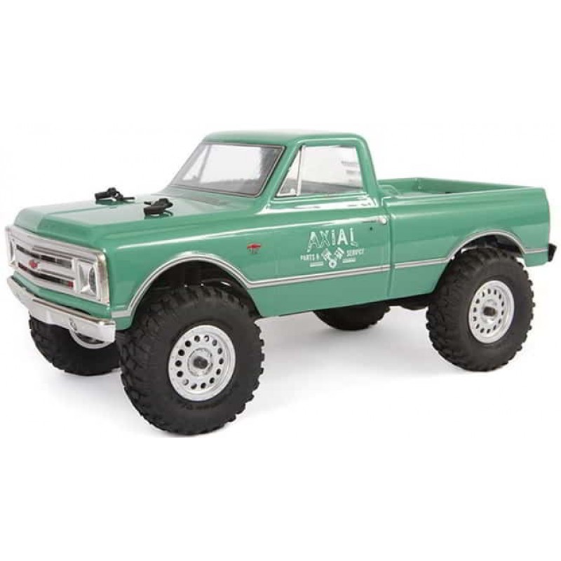 Axial 1/24 SCX24 1967 Chevrolet C10 4WD Truck Brushed RTR (Light Green)