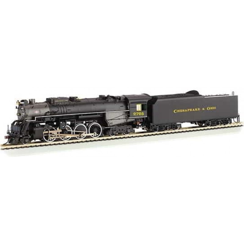 Bachmann HO 2-8-4 w/DCC & Sound Value, C&O