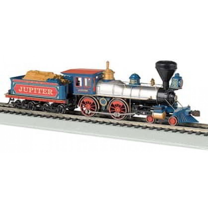 Bachmann HO 4-4-0 w/DCC & Sound Value, CP/Jupiter