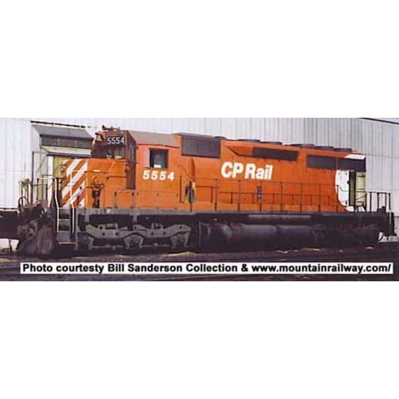 Bowser HO SD40 w DCC & Sound CPR 8 Nose Stripe #5533