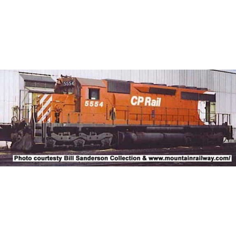 Bowser HO SD40 w DCC & Sound CPR 8 Nose Stripe #5554