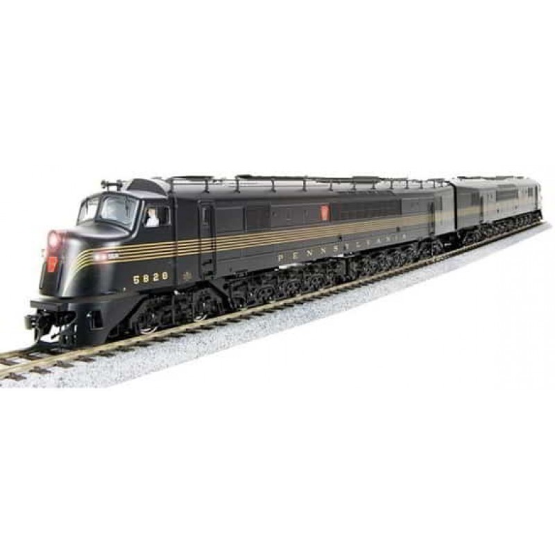 Broadway HO Centipede w/DCC & Paragon 3,PRR #5830A1/#5830A2