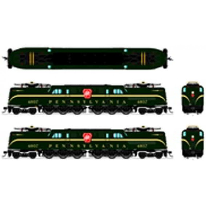 Broadway HO GG1 w/DCC & Paragon 3, PRR #4807