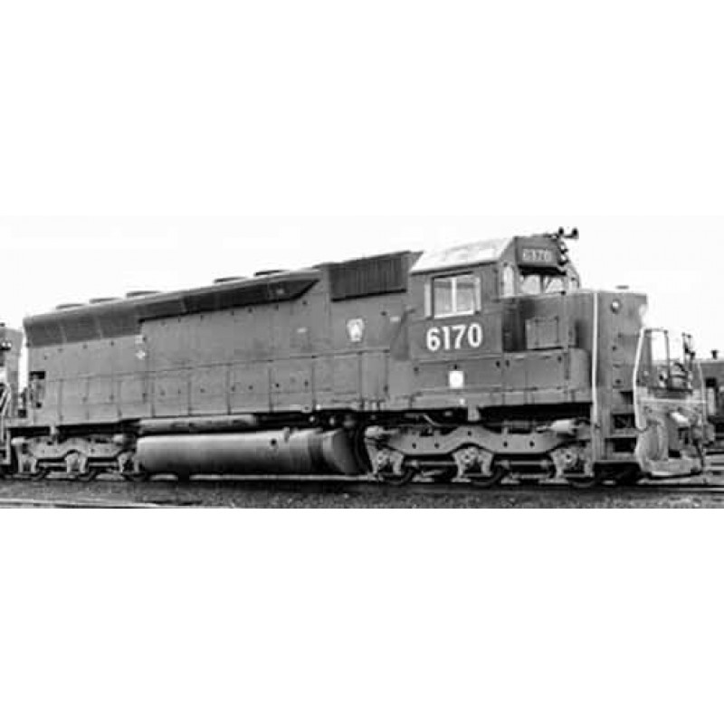 Broadway HO SD45 w DCC & Paragon 3 PRR #6157