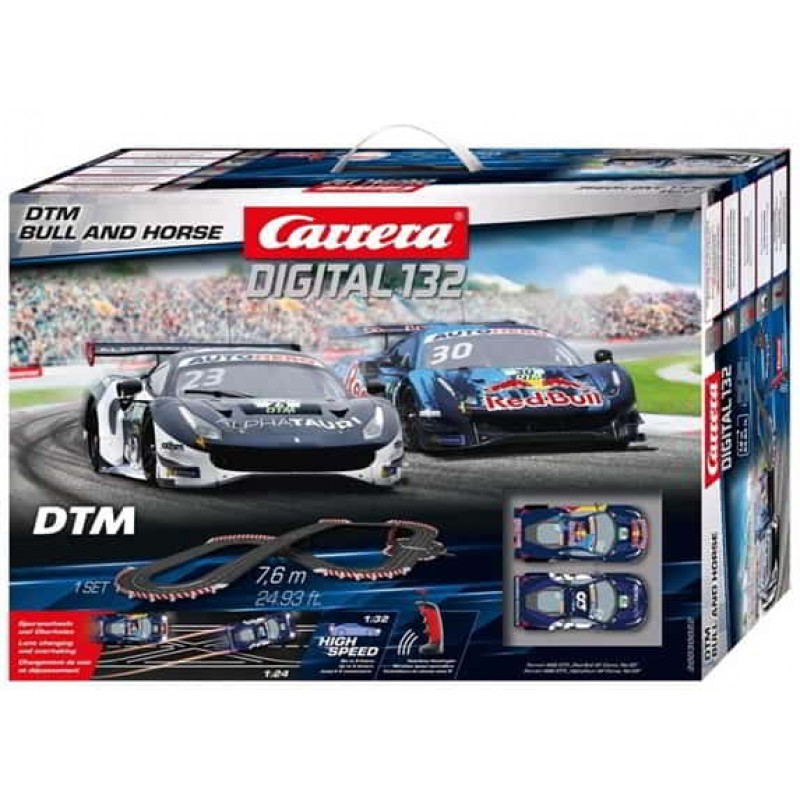 Carrera DTM Bull & Horse Slot Car Set