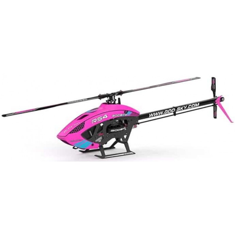 GooSky RS4 Legend Electric PNP Helicopter (Pink) (Unassembled Kit, with Plug-N-Play Electronics)