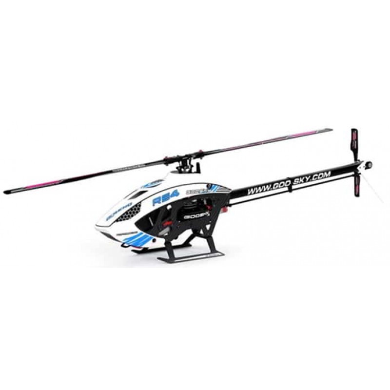 GooSky RS4 Legend Electric PNP Helicopter (White) (Unassembled Kit, with Plug-N-Play Electronics)