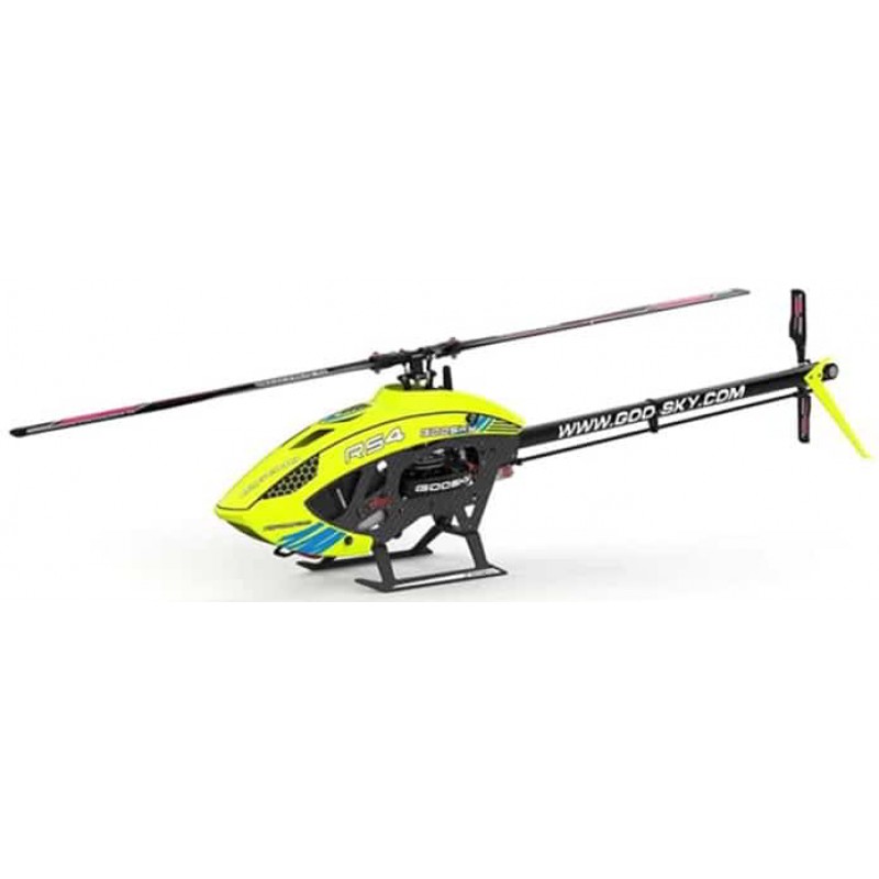 GooSky RS4 Legend Electric PNP Helicopter (Yellow) (Unassembled Kit, with Plug-N-Play Electronics)