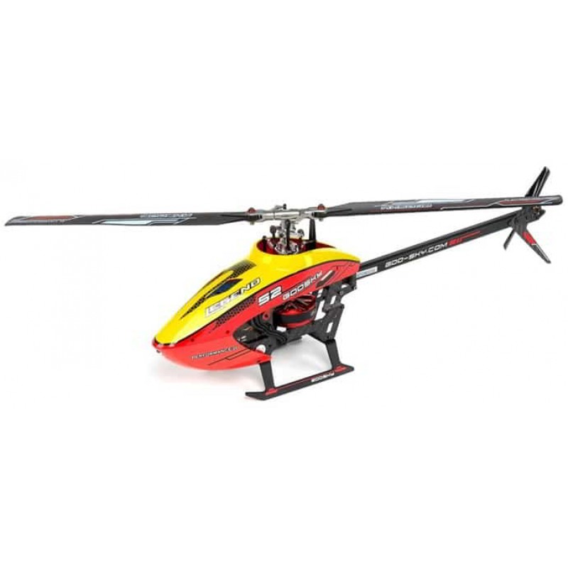 GooSky S2 BNF Micro Electric Helicopter (Red/Yellow)