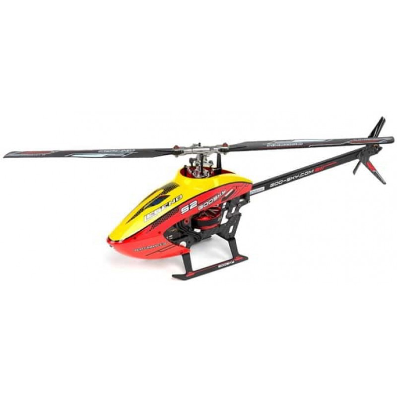 GooSky S2 RTF Micro Electric Helicopter (Red/Yellow) w/Transmitter & Battery