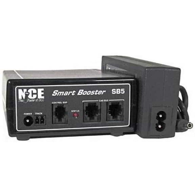 NCE Corporation SB5 5 Amp Smart Booster w/P514 Power Supply