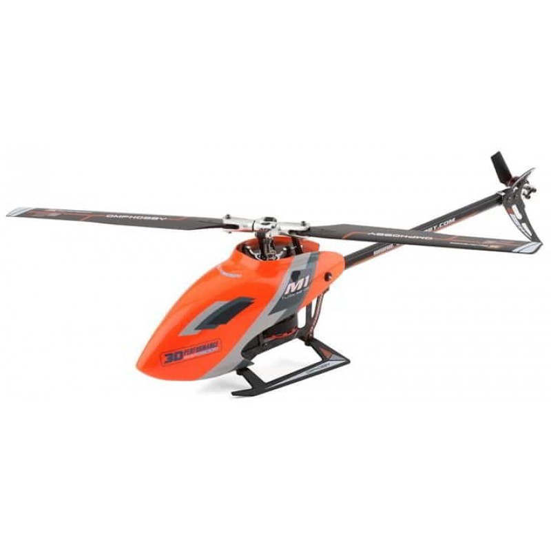 OMPHobby M1 EVO BNF Electric Helicopter (OFS) (Orange)