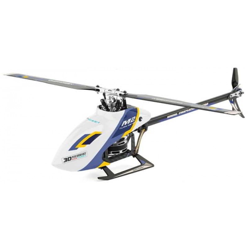 OMPHobby M2 EVO BNF Electric Helicopter (White)