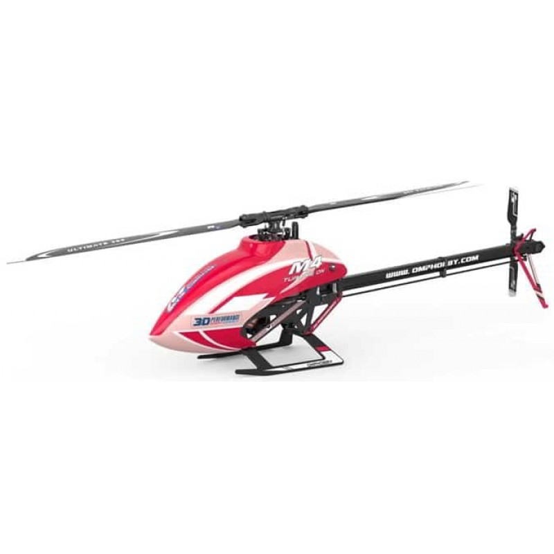 OMPHobby M4 Electric 380 Helicopter Kit (Magenta) w/Motor