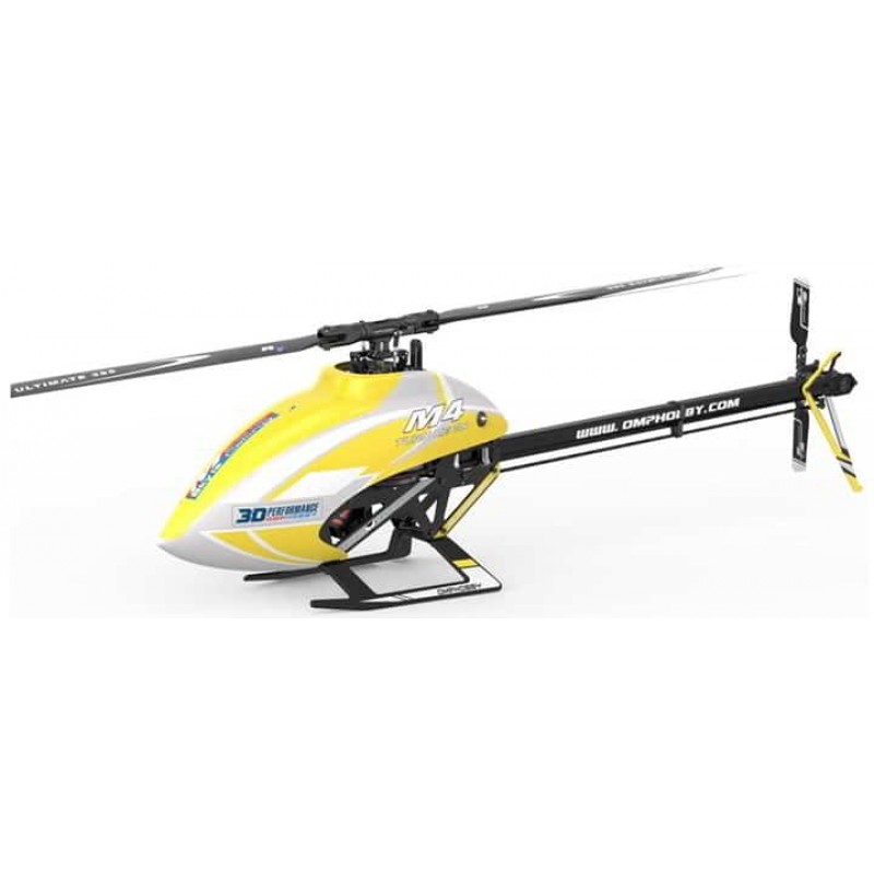 OMPHobby M4 Electric 380 Helicopter Kit (Yellow) w/Motor