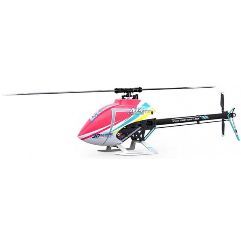 OMPHobby M4 Max 380 Electric Helicopter Combo Kit (Pink)