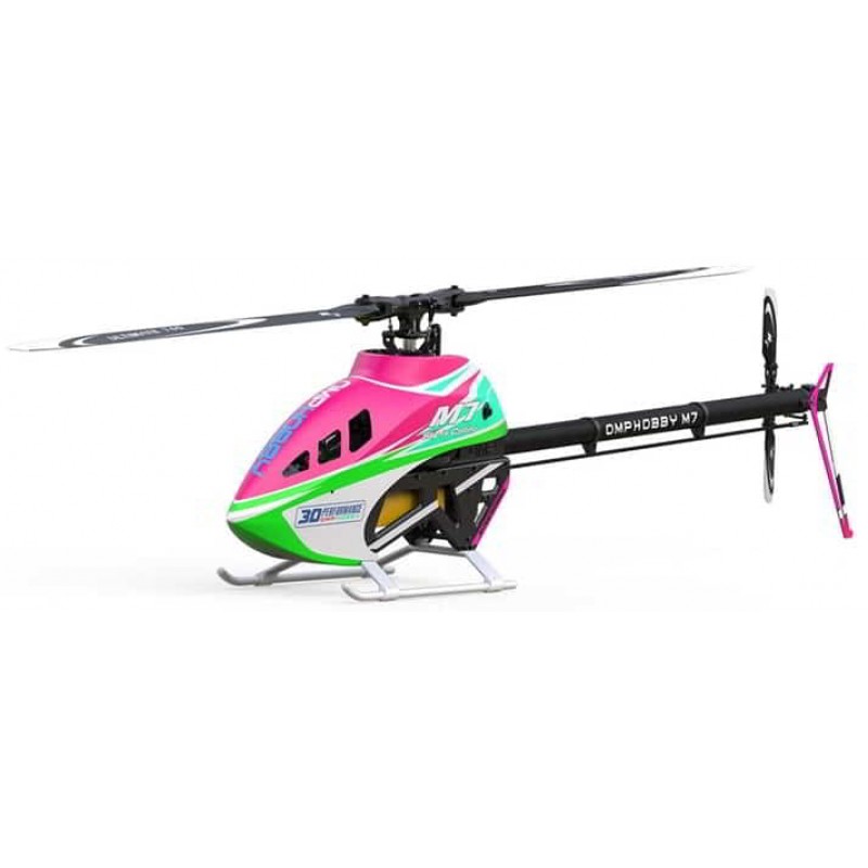 OMPHobby M7 Electric Helicopter Kit (Tropical Pink)