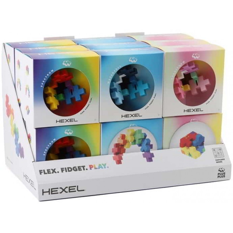 Plus-Plus HEXEL Puzzle Fidget Toys (18)