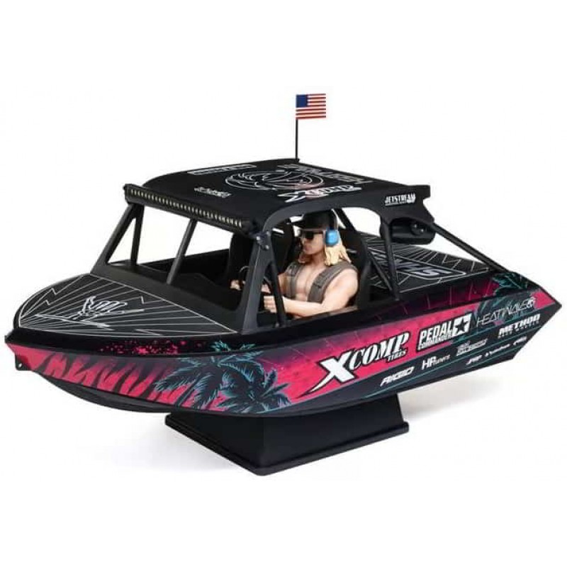 Pro Boat 1/6 24 Jetstream Brushless Jet Boat RTR (Shreddy) w/2.4GHz Radio