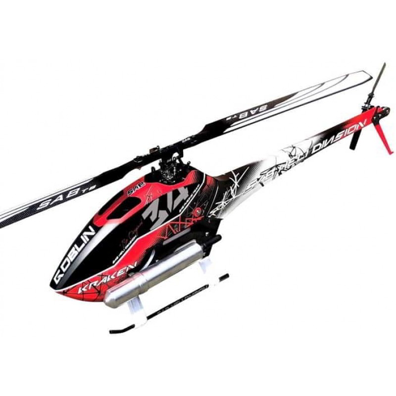 SAB Goblin 580 Kraken Nitro Helicopter Kit w/Main & Tail Blades