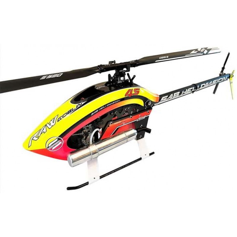 SAB Goblin Raw 580 Nitro Helicopter Kit w/Main & Tail Blades