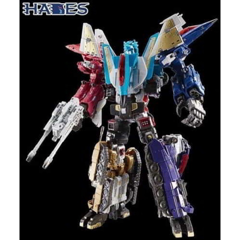 SIMPro Modeling TFC Toys Hades, 6 Combiniing and Transforming Robot Figures