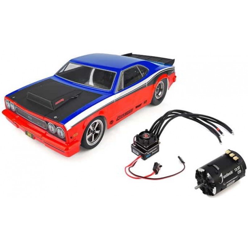 Team Associated DR10 Electric Drag Car Race Kit Bundle w/Hobbywing XR10 Justock ESC & SD G2.1 Motor