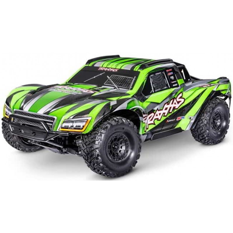 Traxxas Maxx Slash 6S 1/10 RTR 4X4 Brushless Short Course Truck (Green) w/TQi 2.4GHz Radio & Link Module