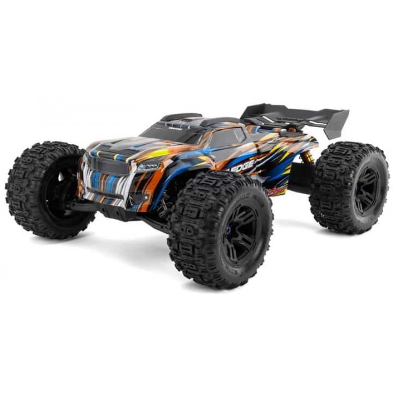 Traxxas Sledge RTR 6S 4WD Electric Brushless 1/8 Monster Truck (Blue) w/Belted Sledgehammer Tires & TQi 2.4GHz TSM Radio