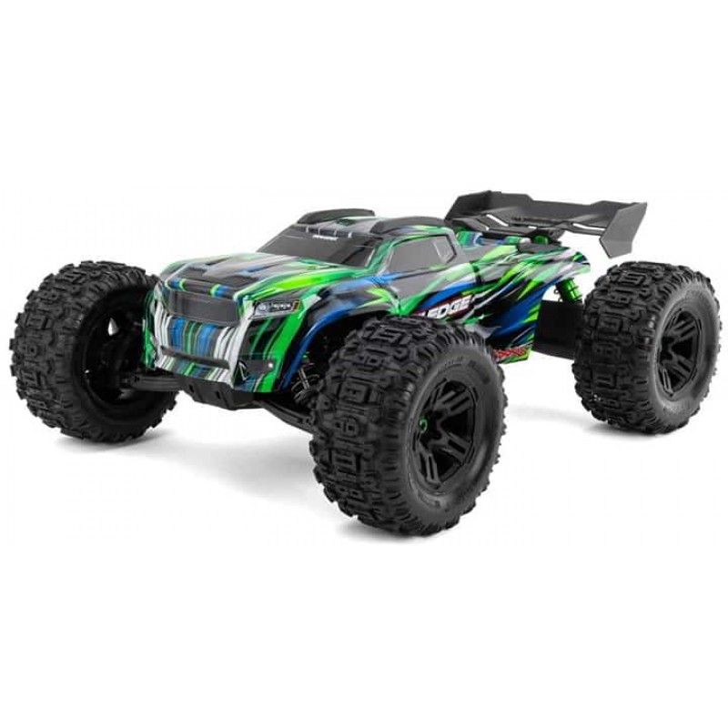 Traxxas Sledge RTR 6S 4WD Electric Brushless 1/8 Monster Truck (Green) w/Belted Sledgehammer Tires & TQi 2.4GHz TSM Radio