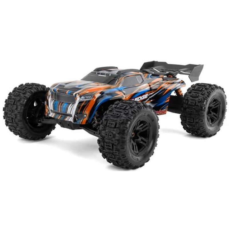 Traxxas Sledge RTR 6S 4WD Electric Brushless 1/8 Monster Truck (Orange) w/Belted Sledgehammer Tires & TQi 2.4GHz TSM Radio