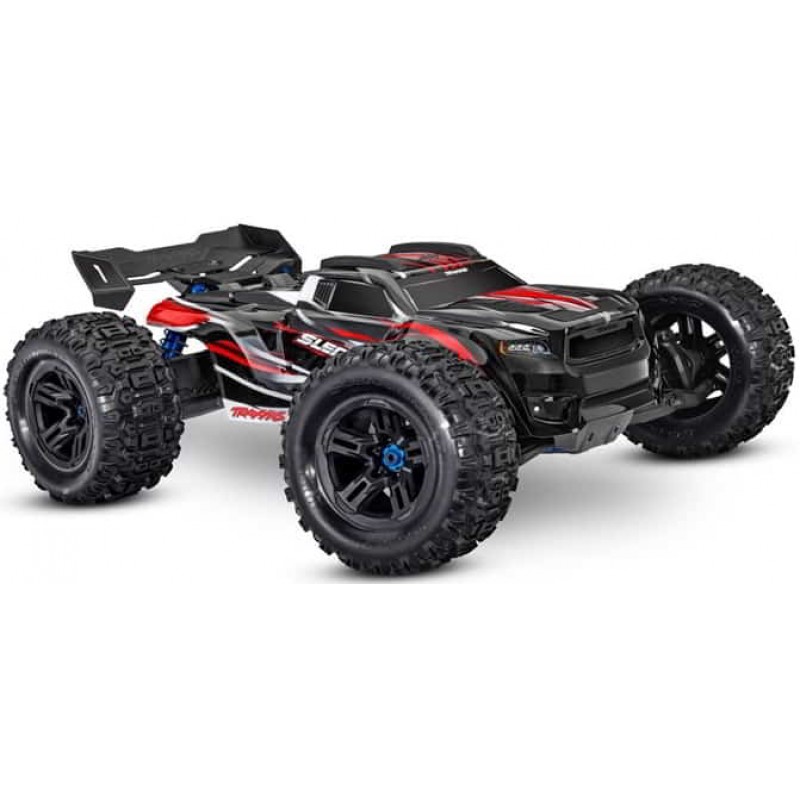 Traxxas Sledge RTR 6S 4WD Electric Monster Truck (Red) w/VXL-6s ESC & TQi 2.4GHz Radio