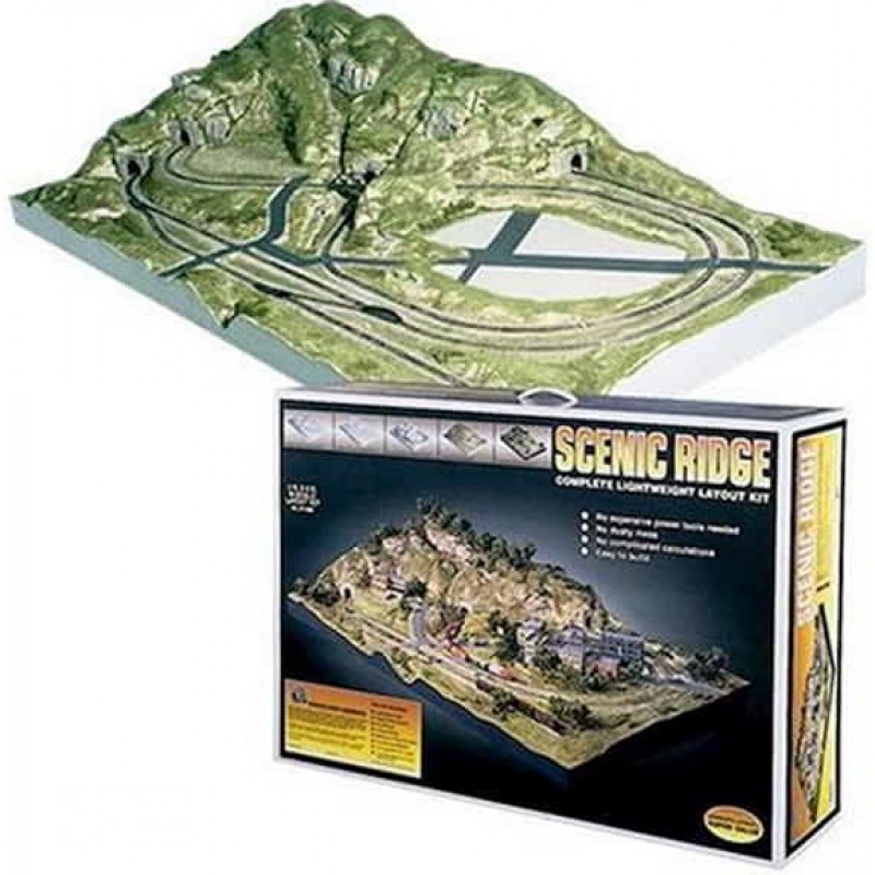 Woodland Scenics Scenic Ridge Layout Kit (N Scale)