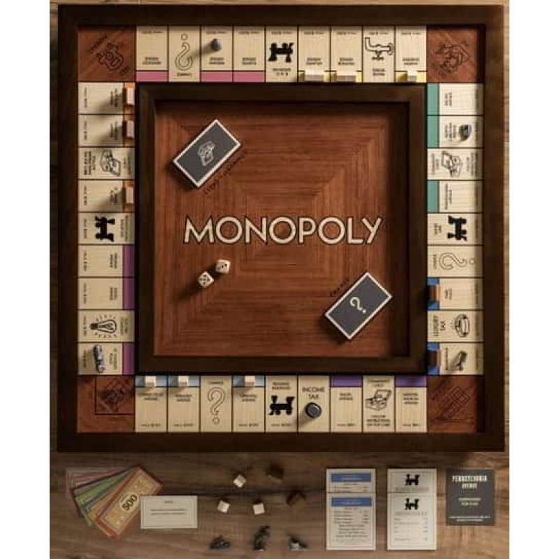 WS Games Company Monopoly Heirloom Edition Board Game