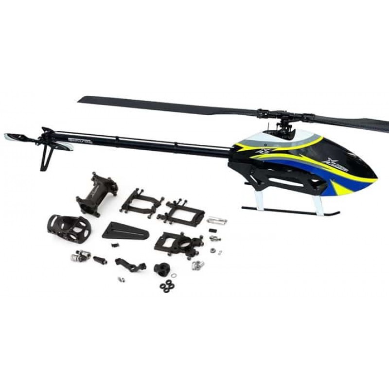 XLPower Specter 700 V2 NME Electric Helicopter Kit & WC Upgrade Combo Bundle