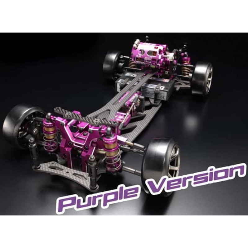 Yokomo Limited Edition Master Drift 2.0 1/10 Electric 2WD RWD Drift Car Kit (Purple)