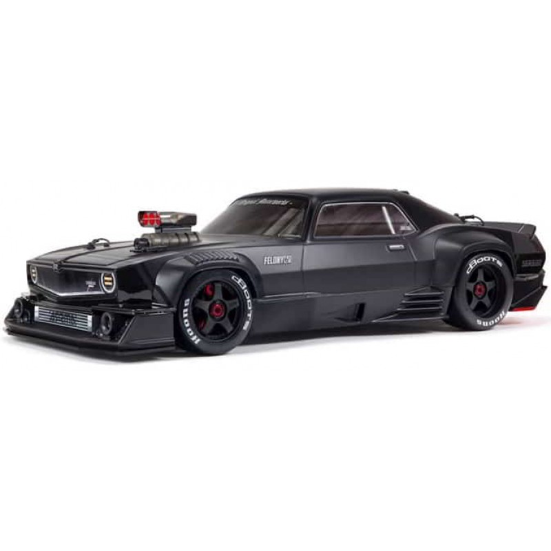 Arrma 1/7 FELONY 6S BLX Street Bash All-Road Muscle Truck RTR (Black)