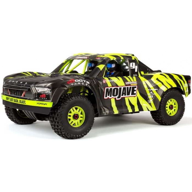 Arrma 1/7 MOJAVE 6S V2 4WD BLX Desert Truck with Spektrum Firma RTR (Green / Black)