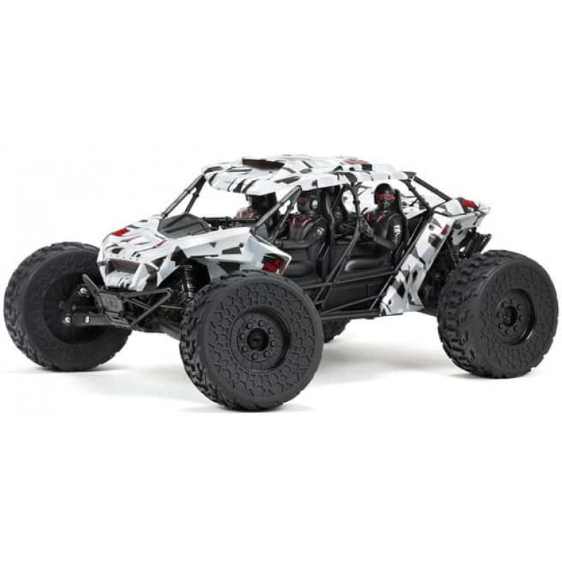 Arrma FIRETEAM 6S BLX 4WD Brushless 1/7 Speed Assault Vehicle (White Camo) w/SLT3 2.4GHz Radio