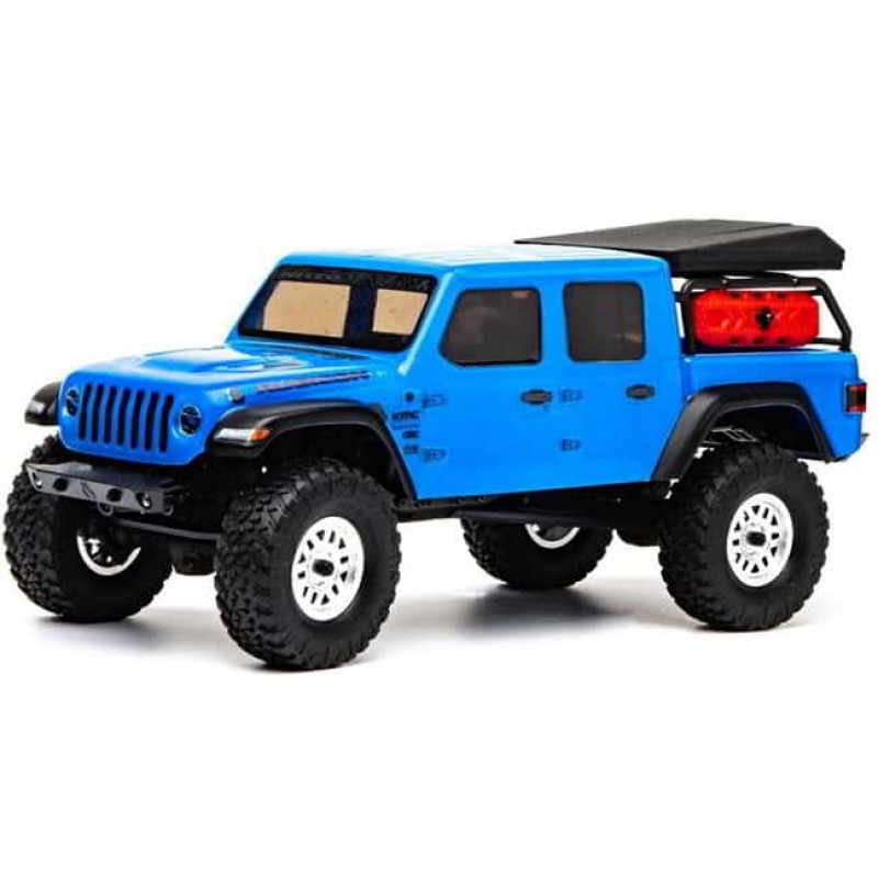 Axial SCX24 Jeep JT Gladiator 1/24 4WD RTR Scale Mini Crawler (Blue) w/2.4GHz Radio