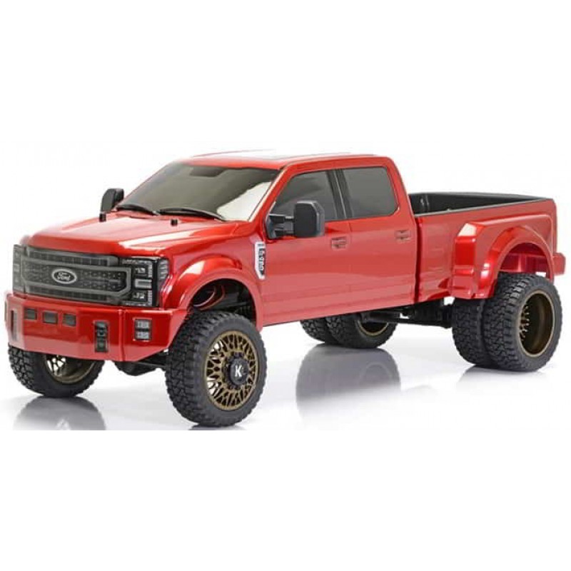 CEN Ford F450 SD KG1 Edition 1/10 RTR Custom Dually Truck (Candy Apple Red) w/2.4GHz Radio