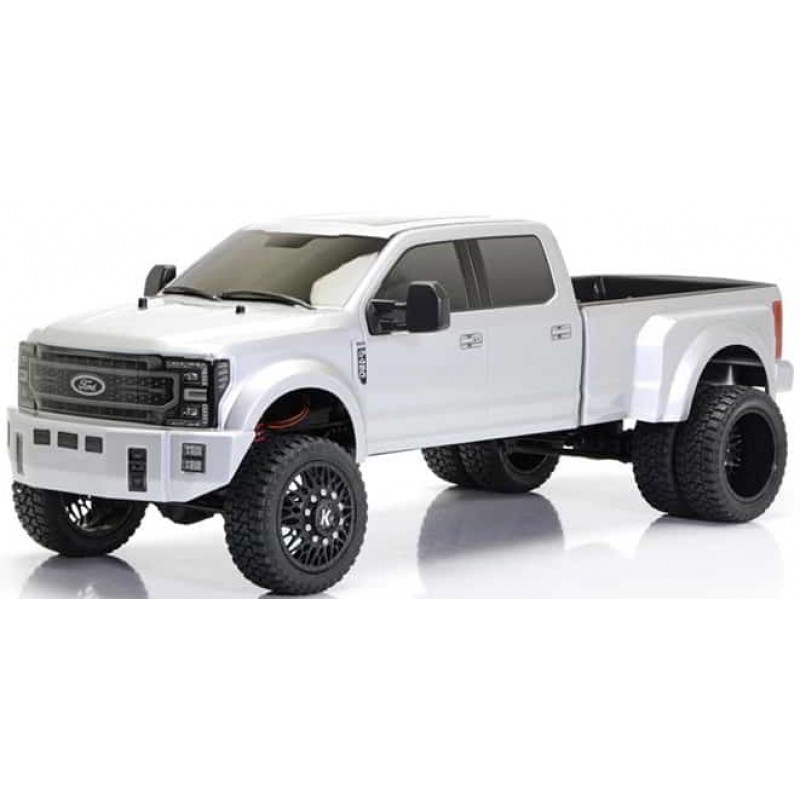 CEN Ford F450 SD KG1 Edition 1/10 RTR Custom Dually Truck (Silver Mercury) w/2.4GHz Radio