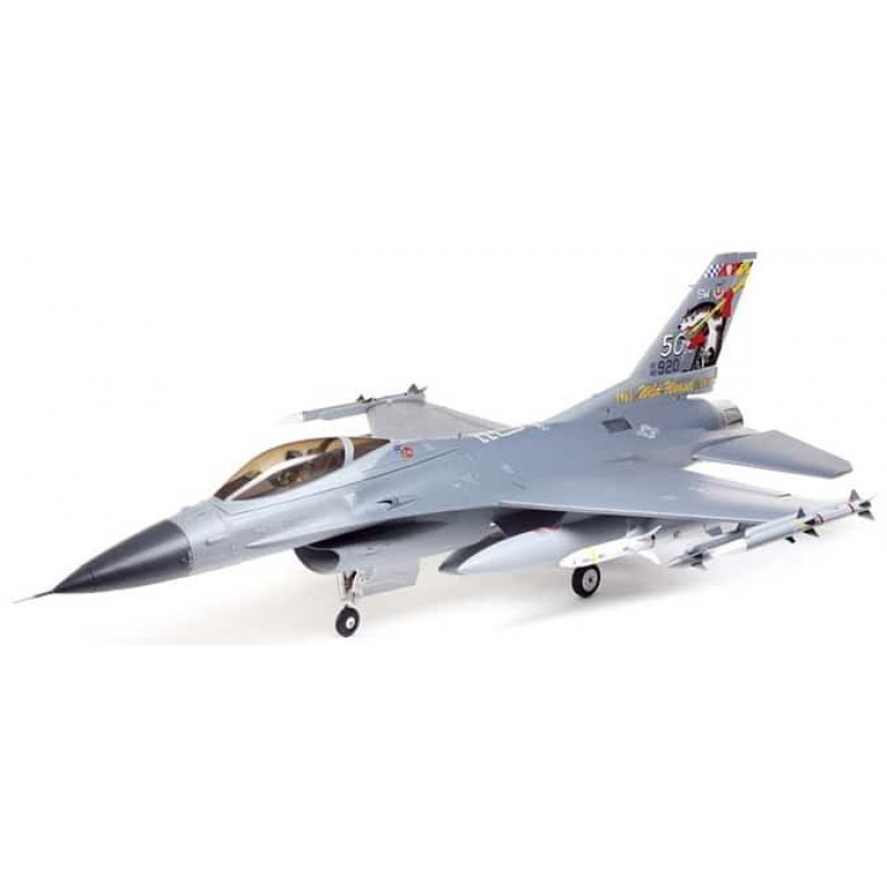 E-flite F-16 Falcon 80mm BNF Basic EDF Jet Airplane (1000mm) w/AS3X & SAFE Technology