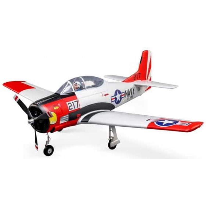 E-flite T-28 Trojan 1.2m Plug-N-Play Electric Airplane w/Smart ESC