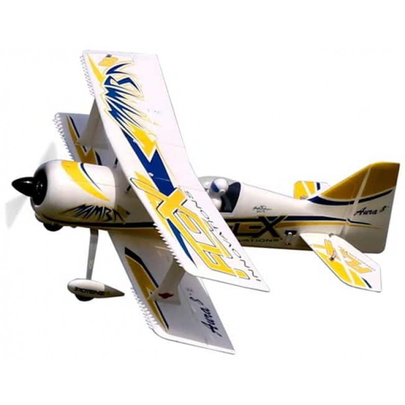 Flex Innovations Mamba 60E+ Super PNP Electric Airplane (Night Yellow) (1353mm)