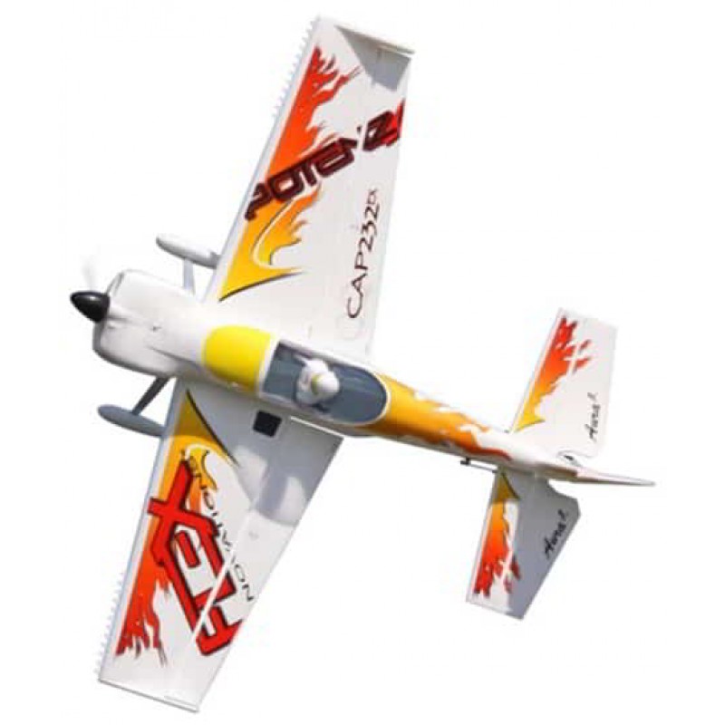 Flex Innovations QQ Cap 232EX 60E G2 Super PNP Electric Airplane (Yellow) (1531mm)