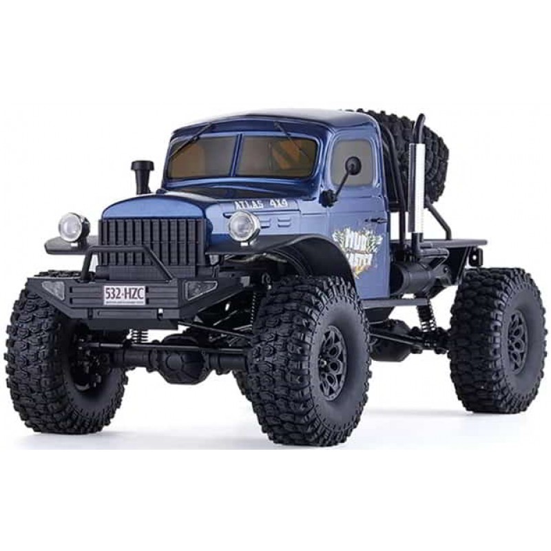 FMS Atlas 1/10 4x4 Off Road RTR Electric Trail Truck (Blue)