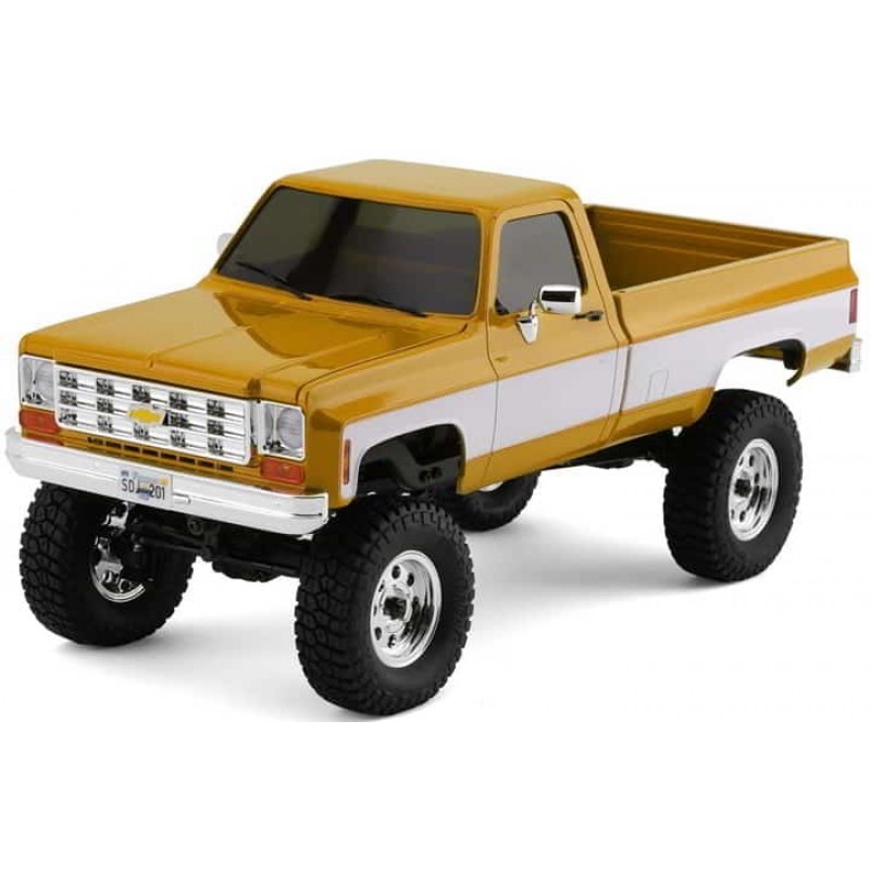 FMS FCX18 Chevy K10 1/18 RTR Micro Rock Crawler (Yellow)